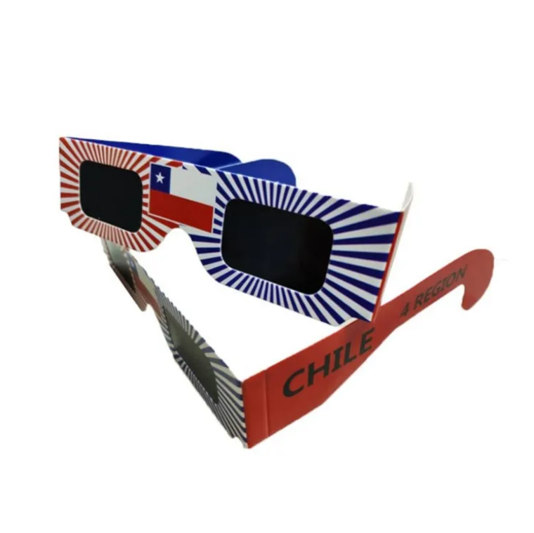 SUPSBL30 Custom Printed Safety Solar Eclipse Glasses