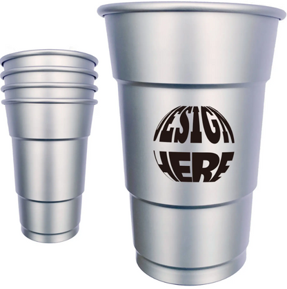 SUPSBL40 16oz Party Aluminum Cup