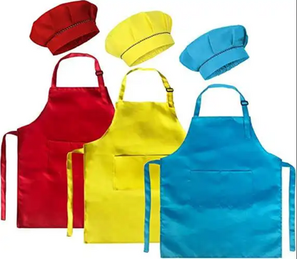 SUPSBL46 Children Apron and Hat