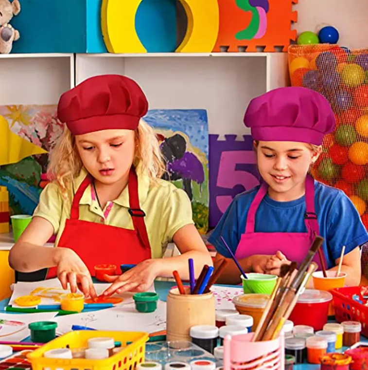 SUPSBL46 Children Apron and Hat