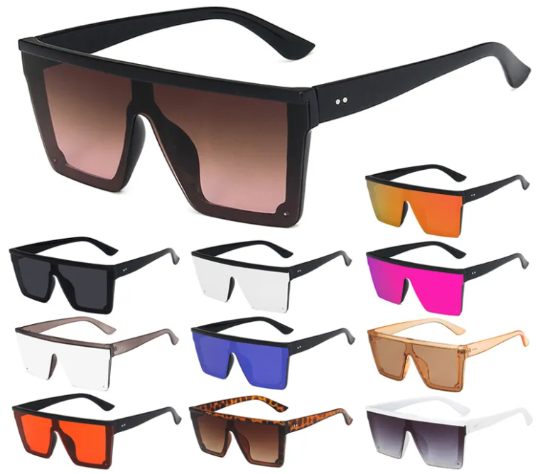 SUPSBL48 Square Oversized Sunglasses