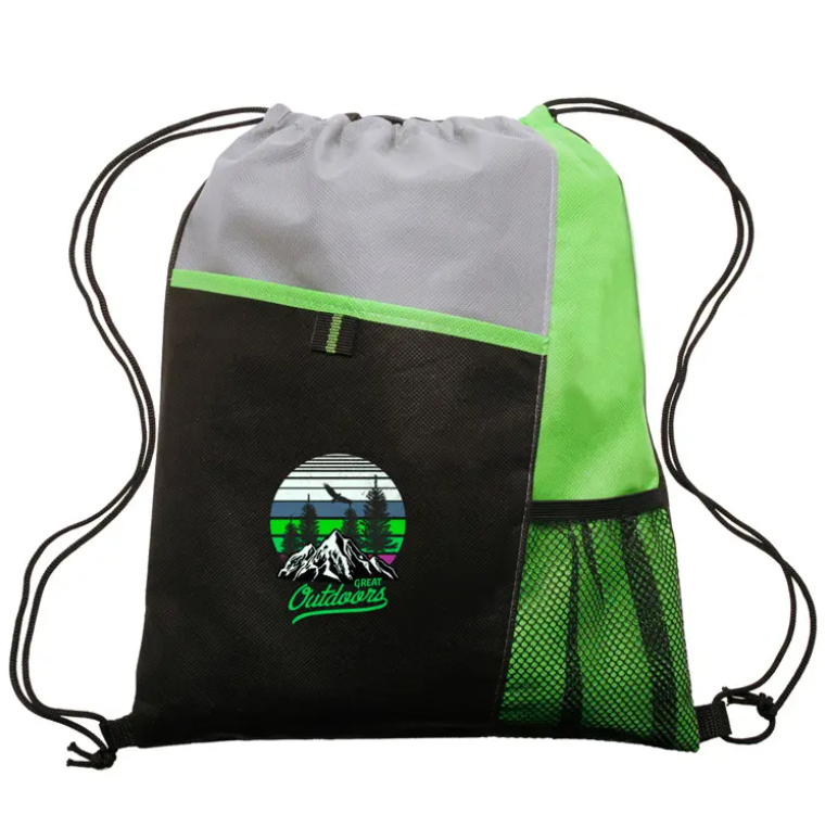 SUPSBL63 Non-Woven Drawstring Backpack