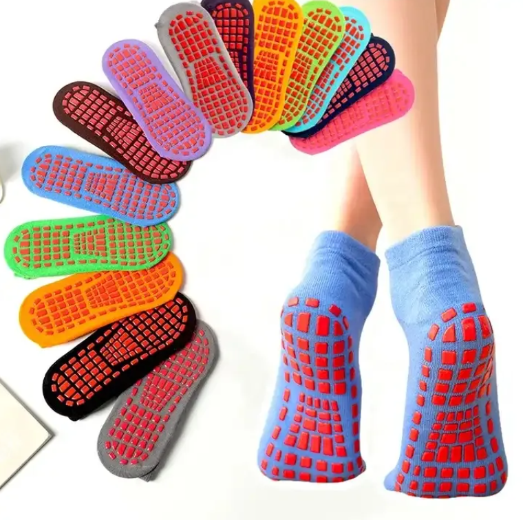 SUPSBL65 Anti-Skid Pilate Grip Medical Socks