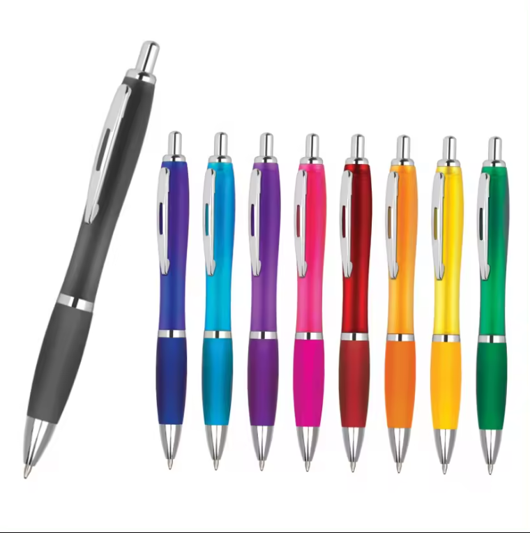 SUPSBL72  Rubber Grip Ballpoint Pen