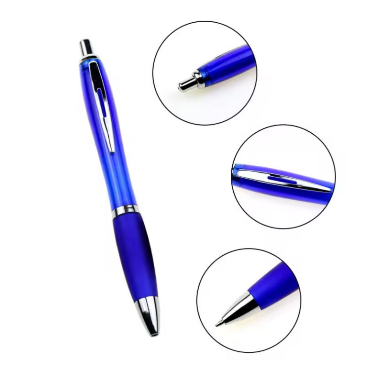 SUPSBL72  Rubber Grip Ballpoint Pen