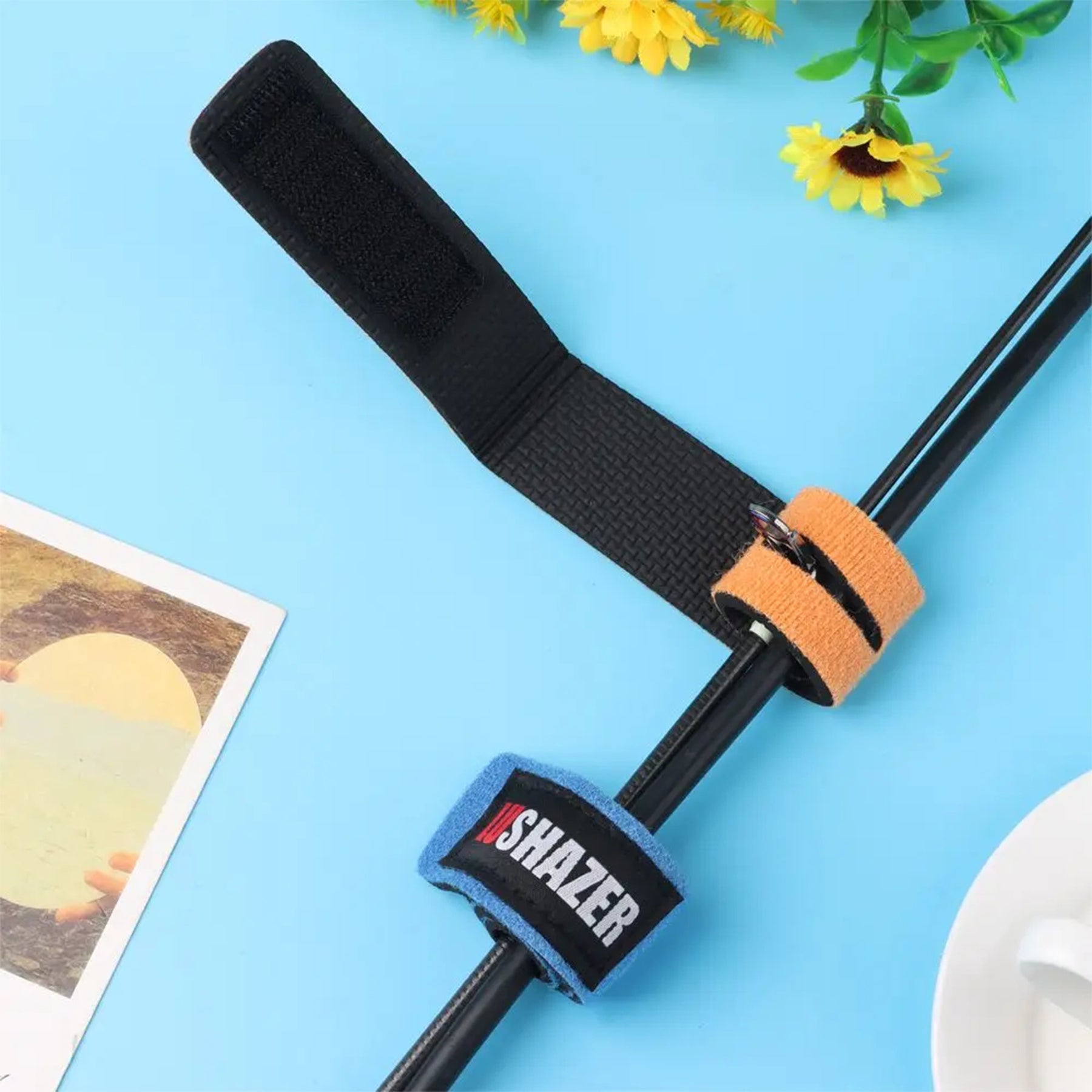 SUPSCH002 Magic Rod Nylon Fishing Gear Strap Elastic Rubber