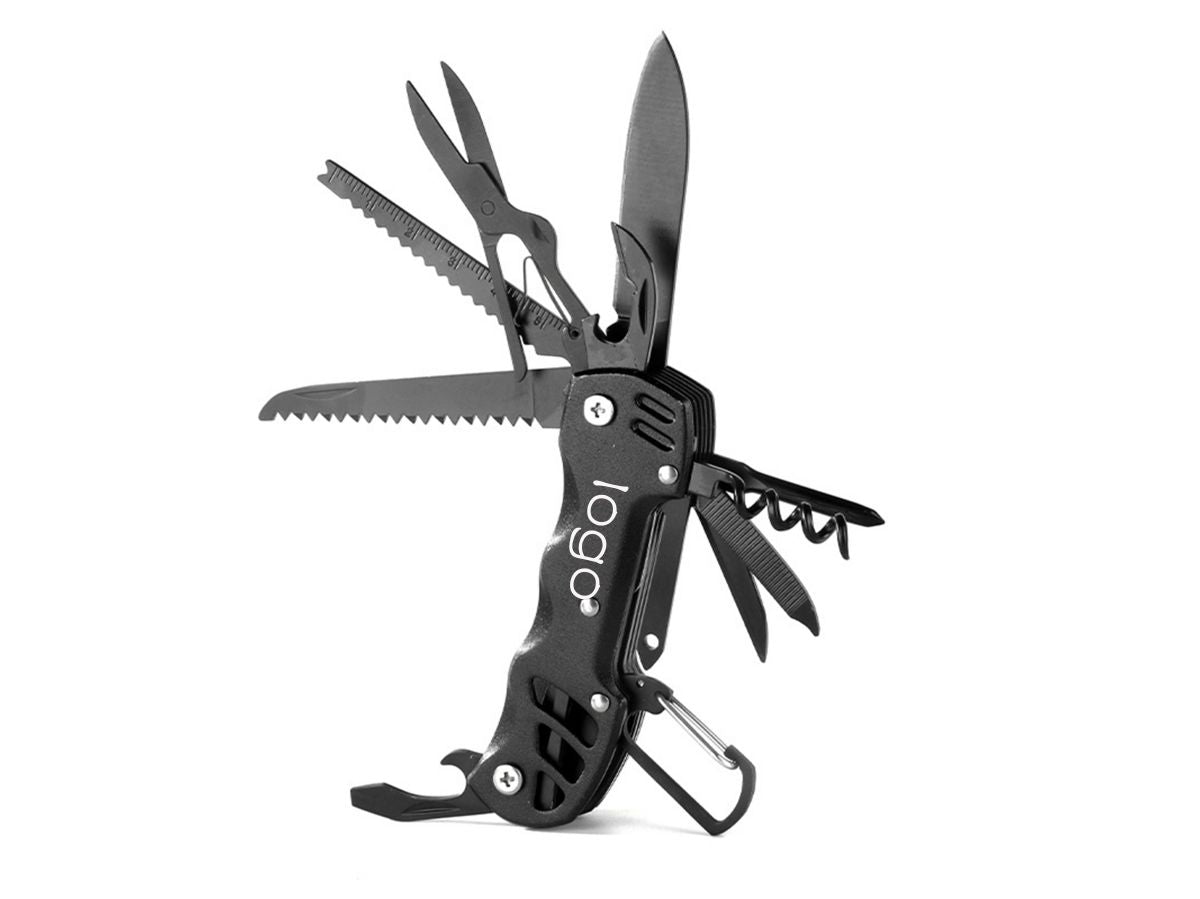 SUPSCW10 Pocket Knife, 13 in 1 Multi tool Folding Utility Plier, Bottle Opener Saw Screwdrivers Bottle Opener, For Camping Survival Hunting Fishing Hiking, Gifts for Men Dad