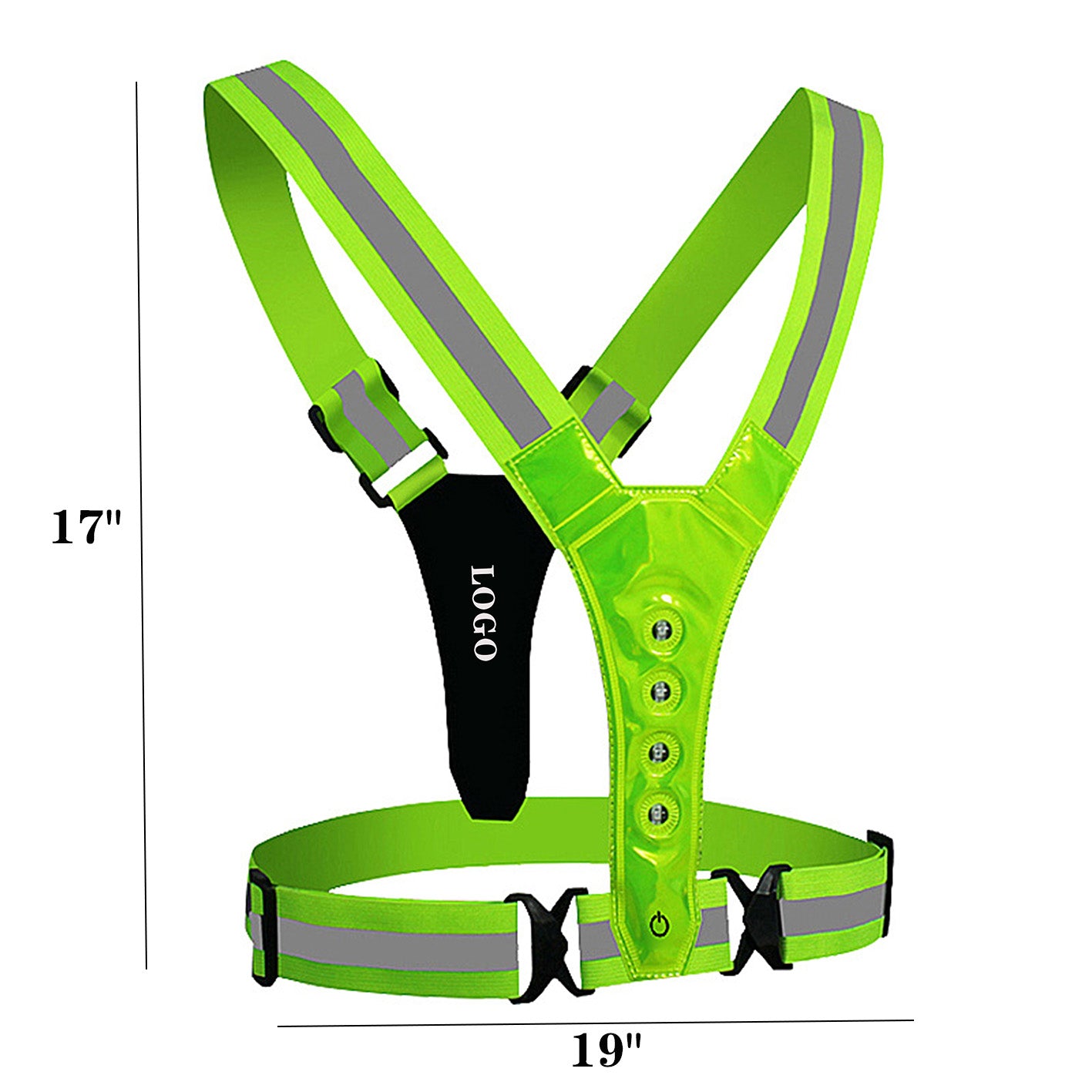 SUPSCW26 Led Reflective Vest Running Gear