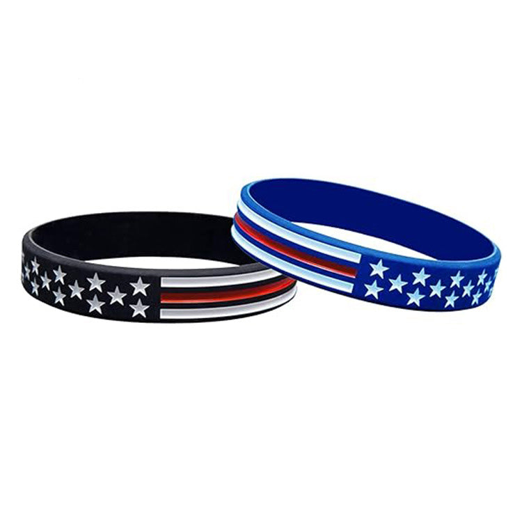 SUPSED18 Silicone Wristbands For Independence Day