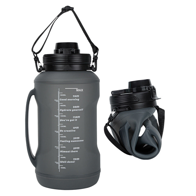 SUPSED27 68 OZ Outdoor Sports Folding Large Capacity Water Bottle