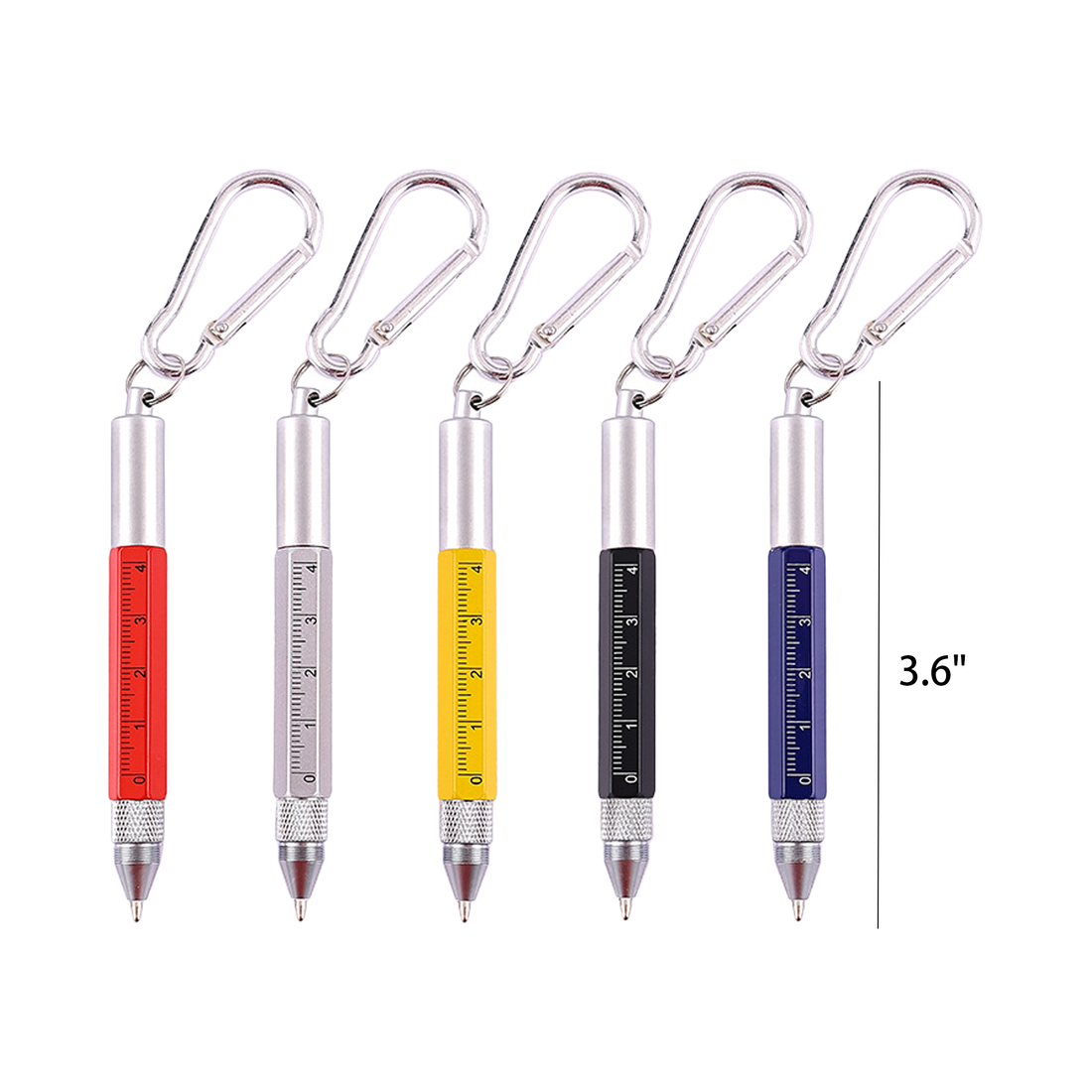 SUPSED42 Multifunctional Ballpoint Pen with Carabiner