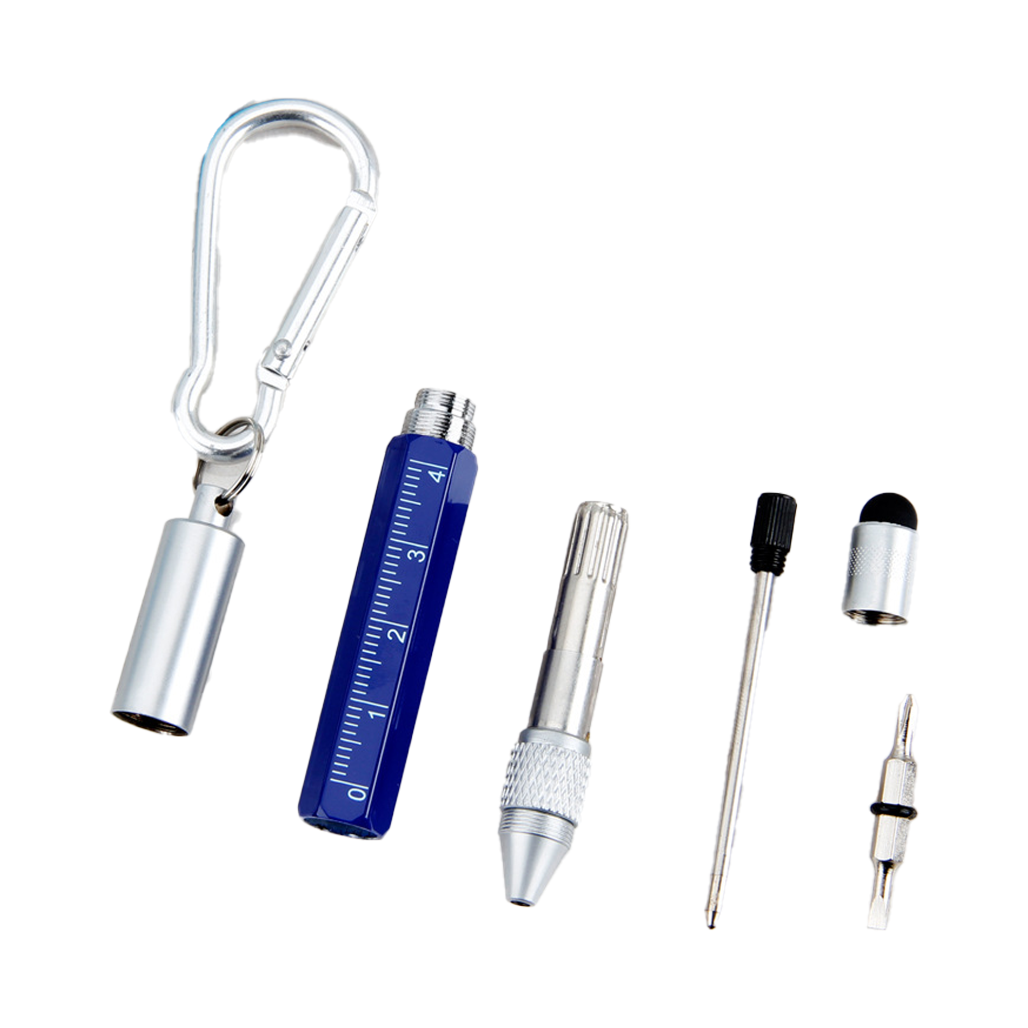 SUPSED42 Multifunctional Ballpoint Pen with Carabiner