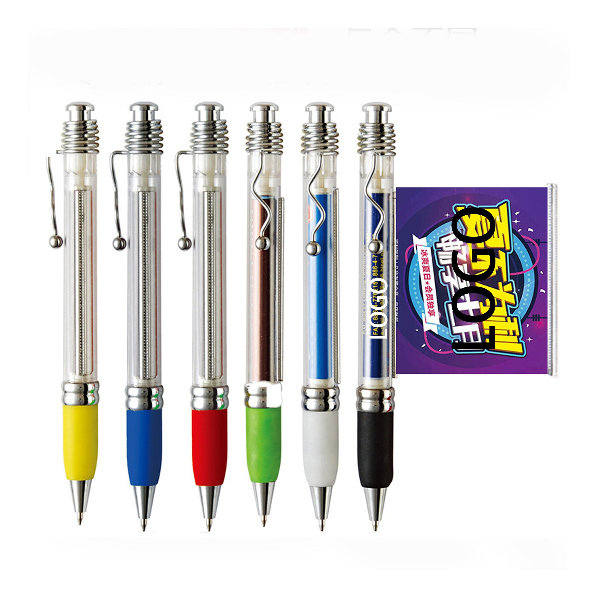 SUPSED44 Ballpoint Pen with Retractable Banner