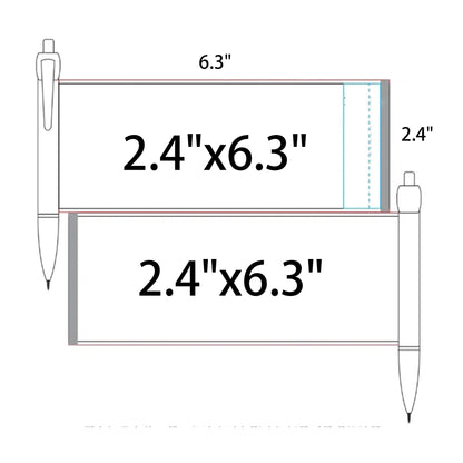 SUPSED44 Ballpoint Pen with Retractable Banner