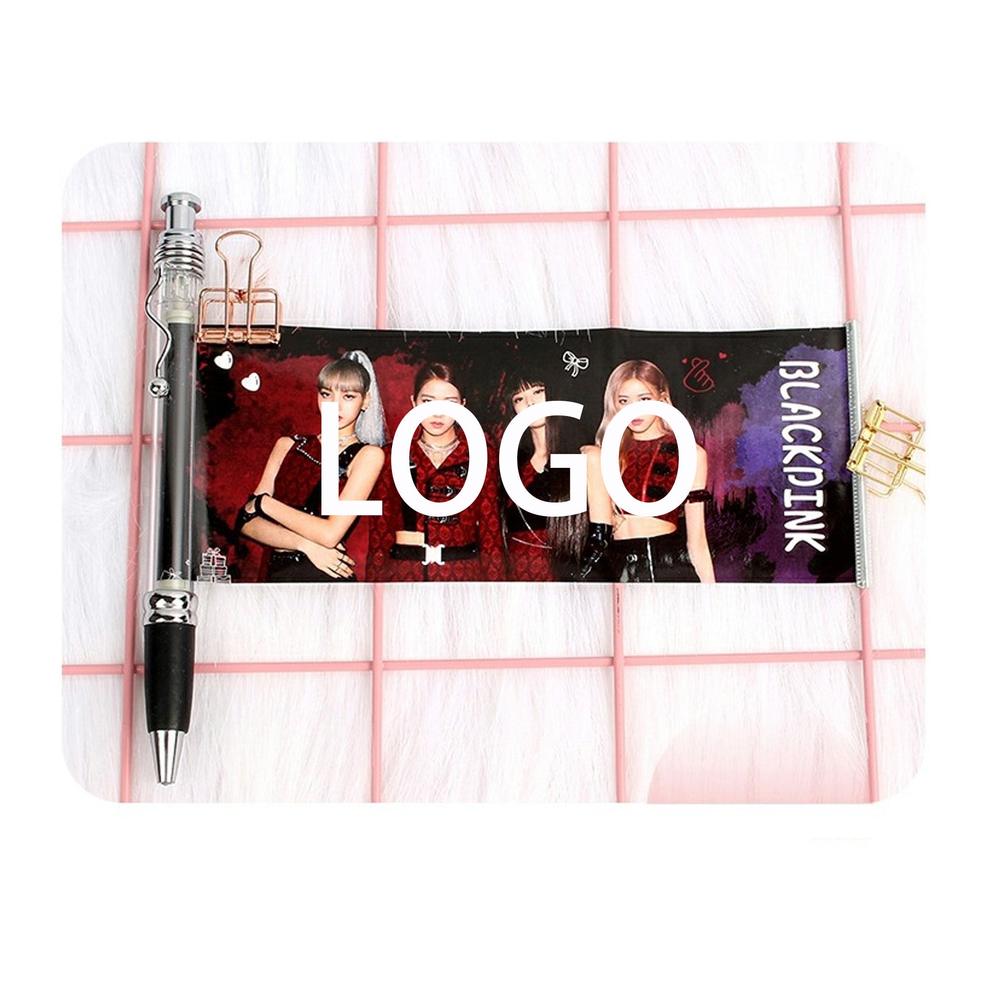 SUPSED44 Ballpoint Pen with Retractable Banner