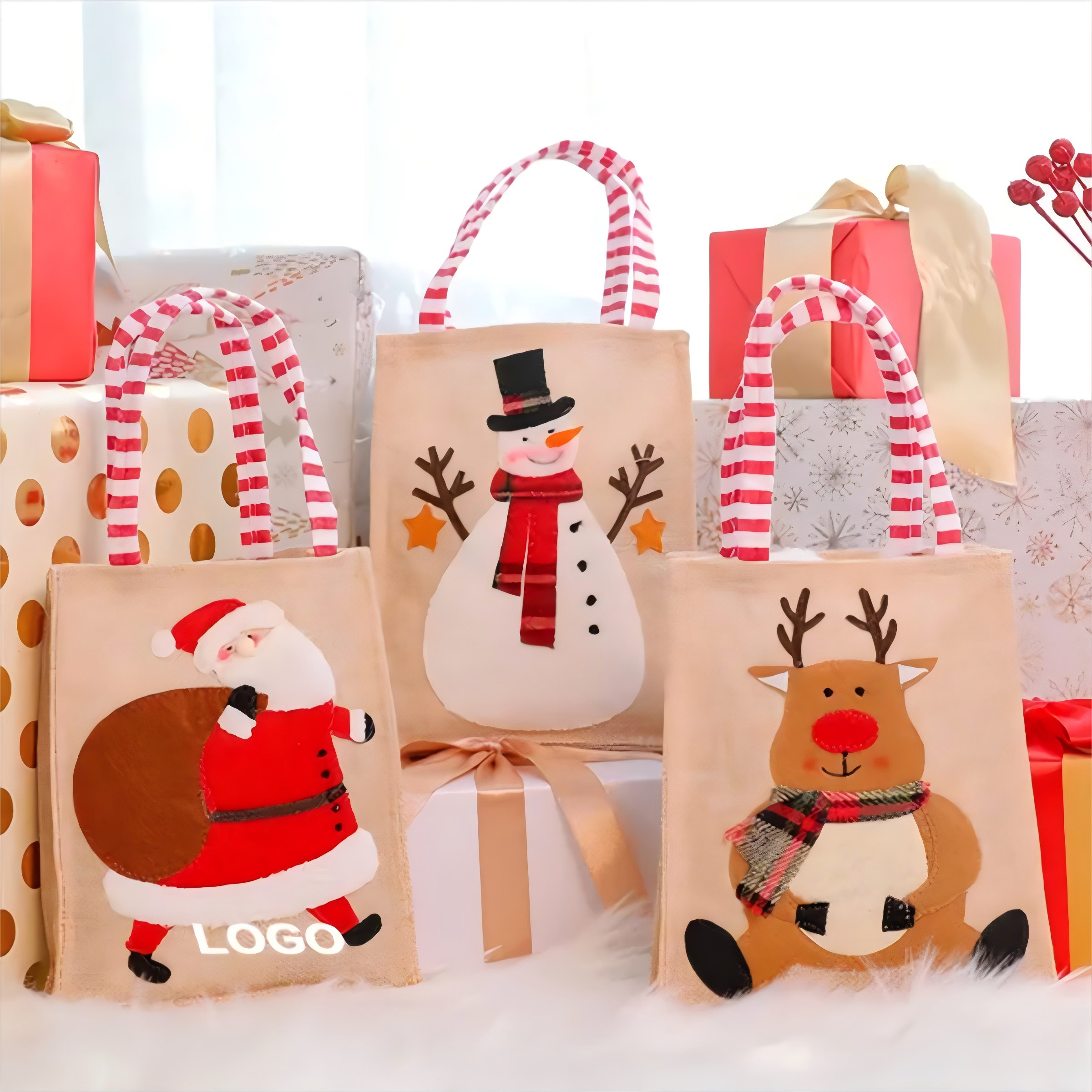 HUPSJC39 Christmas Non-woven Bags