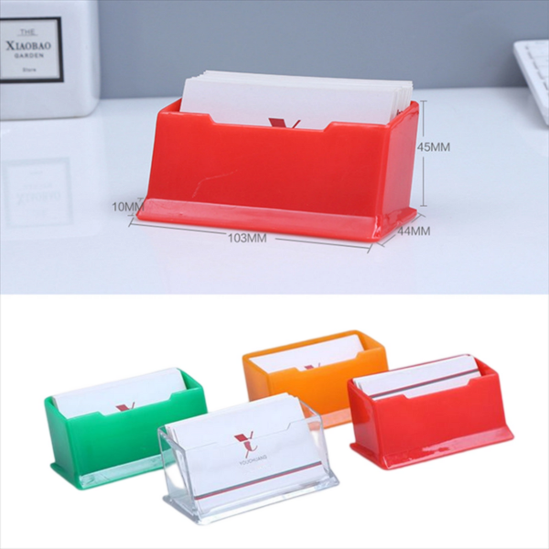 SUPSJC59 Color Custom Acrylic Desktop Business Card Case Box