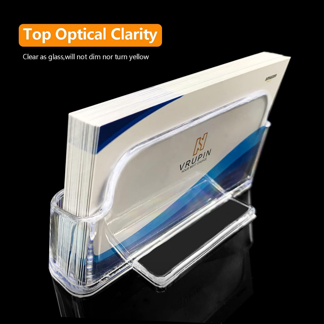 SUPSJC59 Color Custom Acrylic Desktop Business Card Case Box