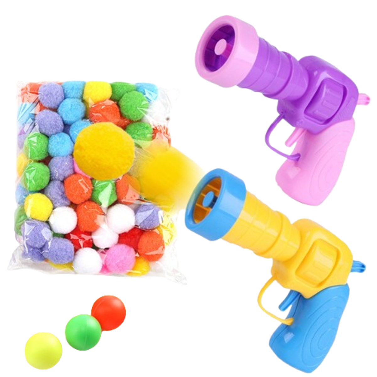 SUPSJY14 Pet Plush Bullet Toy Gun