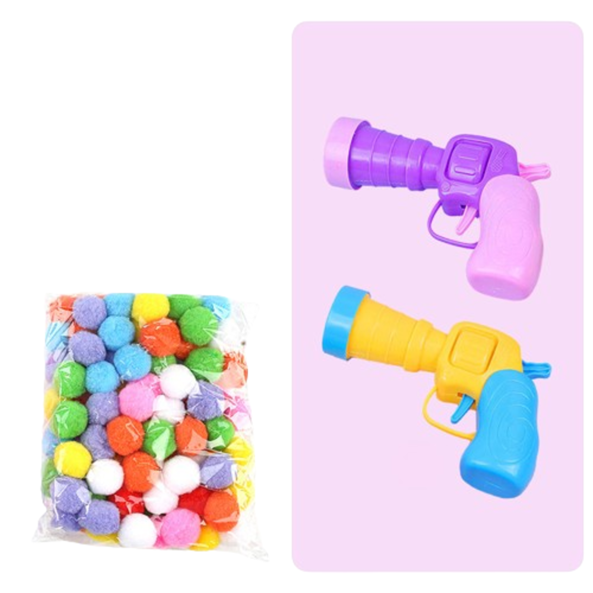 SUPSJY14 Pet Plush Bullet Toy Gun