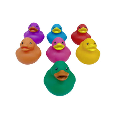 SUPSRC09 Colorful Rubber Ducks Toy Bath Toy Swimming Pool Toy