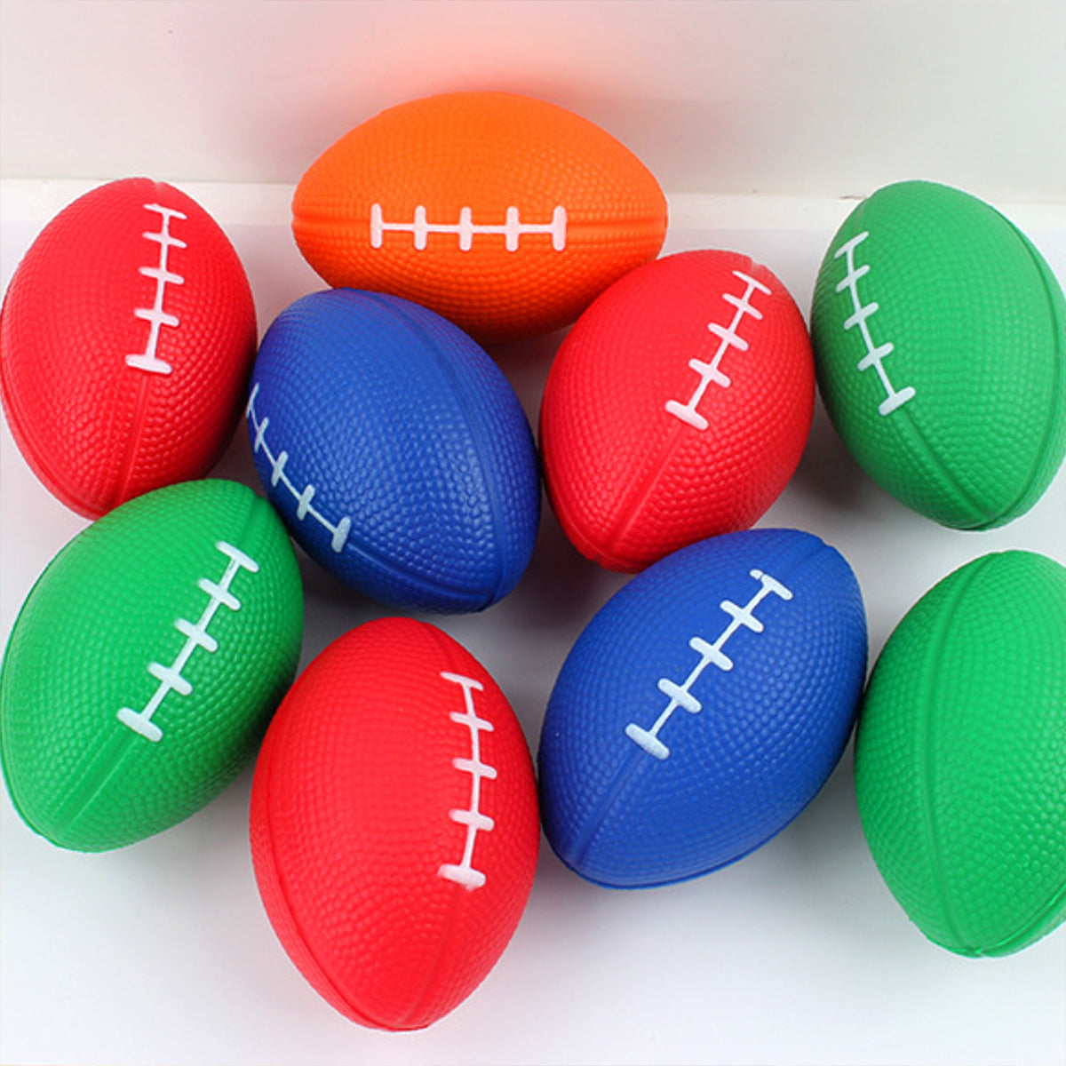 SUPSRC12 Gridiron Stress Ball 1 Color Imprint