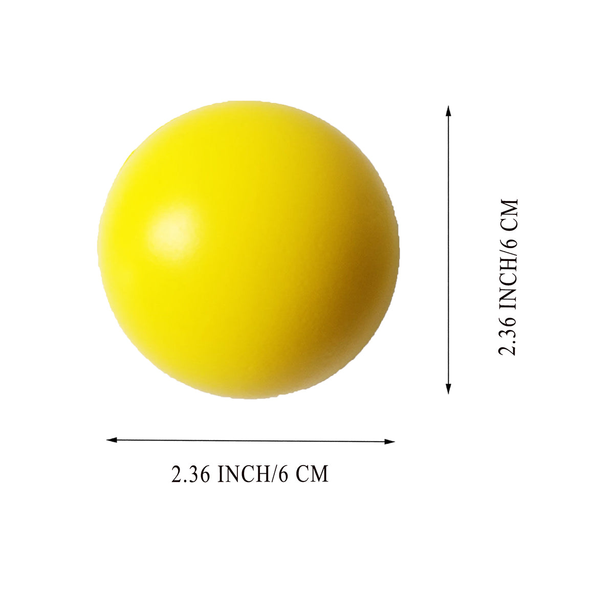 SUPSRC14 2.36 inch Round Stress Ball 1 Color Imprint