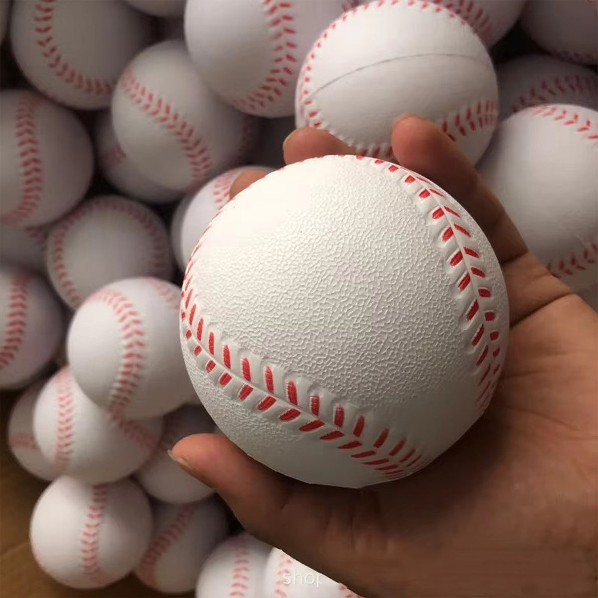 SUPSRC16 Baseball Stress Reliever 1 Color Imprint