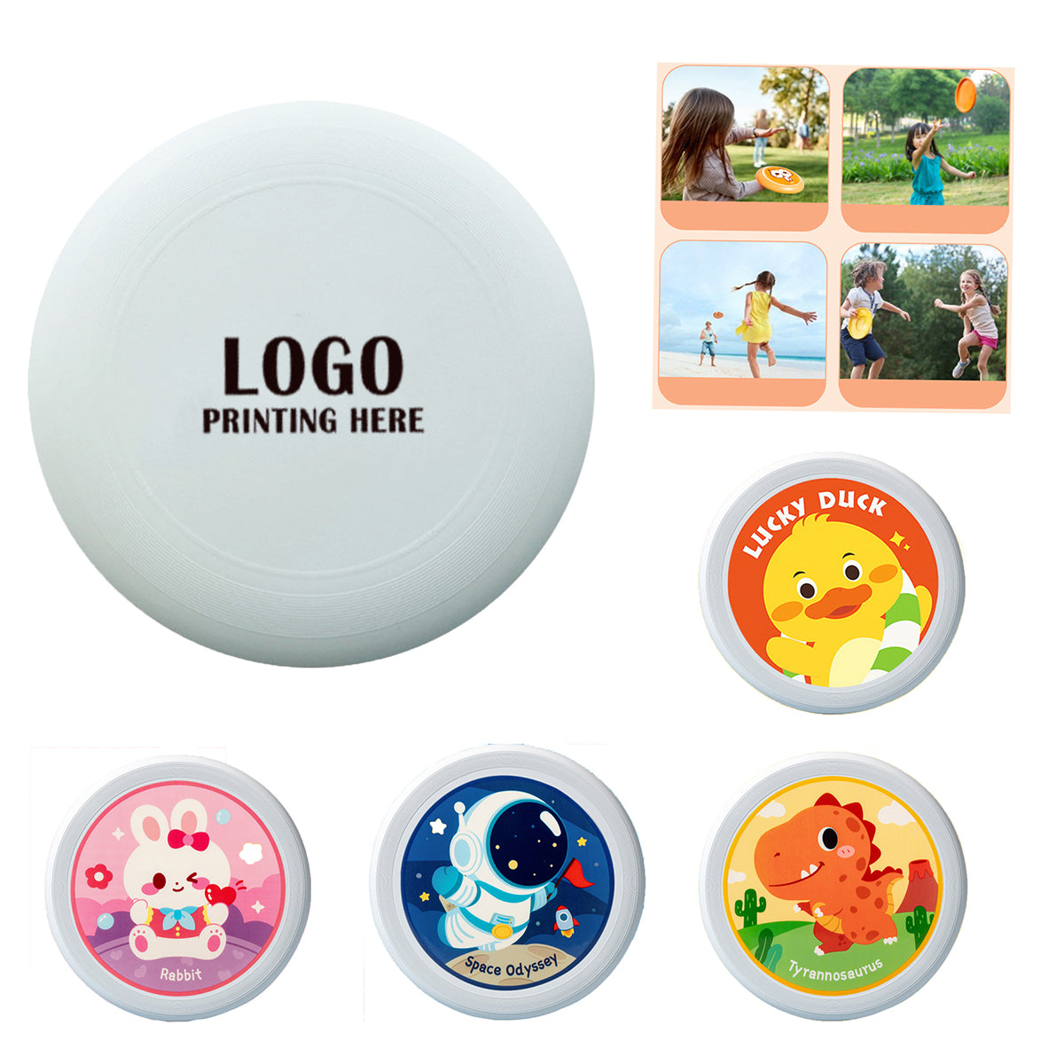 SUPSRC20 Frisbee Children Soft Safety Kindergarten Parent Child Interaction Outdoor