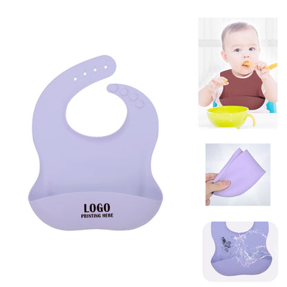 HUPSRC63 Colorful Silicone Baby Bib