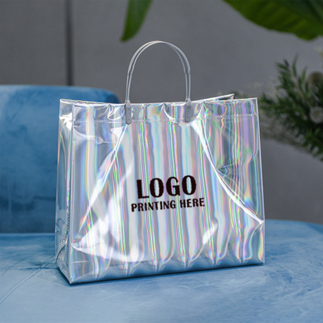 SUPSRC87 Reusable Luxury Holographic Laser Gift Bag