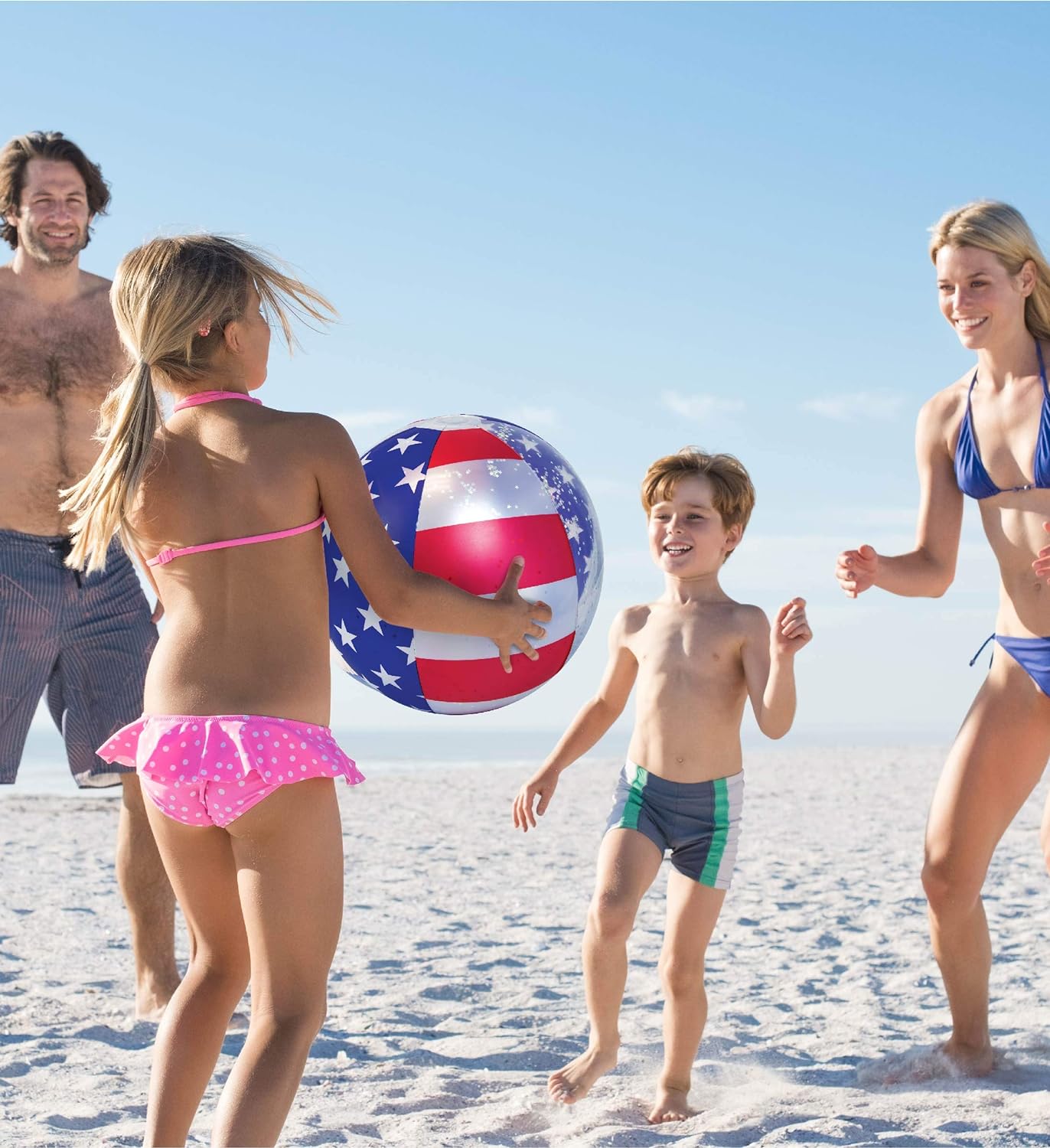 SUPSXA02 Patriotic Beach Ball