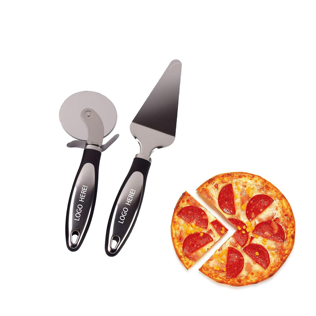 SUPSXA13 Custom LOGO Stainless Steel Classic Pizza Set